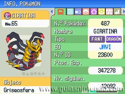 Pokémon Edición Platino