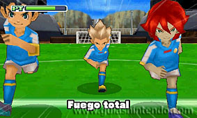 Inazuma Eleven 3: Rayo celeste - Fuego explosivo