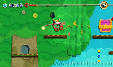 Kirby's Extra Epic Yarn - Más Kirby en el reino de los hilos
