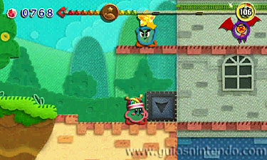 Kirby's Extra Epic Yarn - Más Kirby en el reino de los hilos