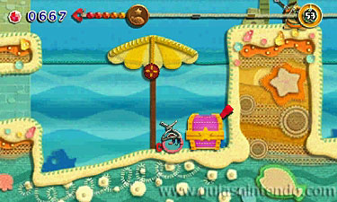 Kirby's Extra Epic Yarn - Más Kirby en el reino de los hilos
