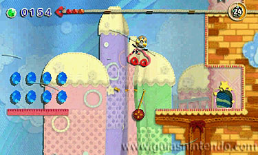 Kirby's Extra Epic Yarn - Más Kirby en el reino de los hilos