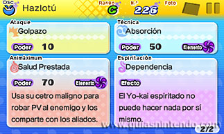 YO-KAI WATCH 2: Mentespectros / Fantasqueletos&nbsp;/ Carn&aacute;nimas