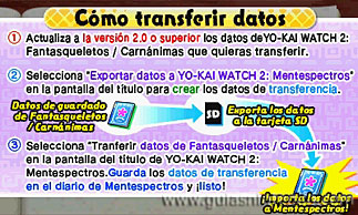 YO-KAI WATCH 2: Mentespectros / Fantasqueletos&nbsp;/ Carn&aacute;nimas