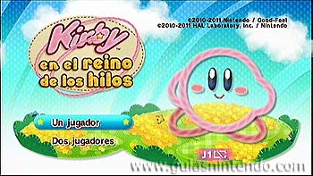 Kirby en el reino de los hilos