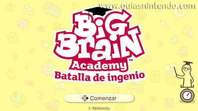 Big Brain Academy: Batalla de ingenio