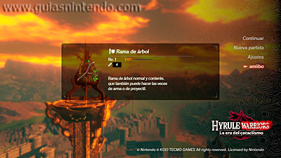 Hyrule Warriors: La era del cataclismo
