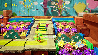 Yoshi's Crafted World